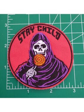 Stay Child Skeleton Patch